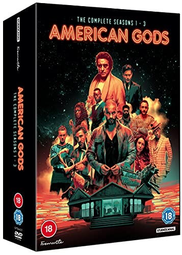 American Gods Season 1-3 [DVD] [2021]