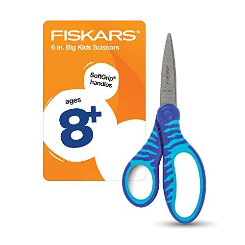 Big Kids Scissors Softgrip, 6 Inch
