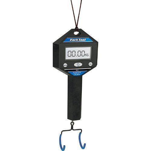 CyclingDeal Backlit LCD Display Digital Bike Scale - Electronic Balance  with Double Hanging Hook - Max Loading Weight 50kg/110lbs, Measures in kg