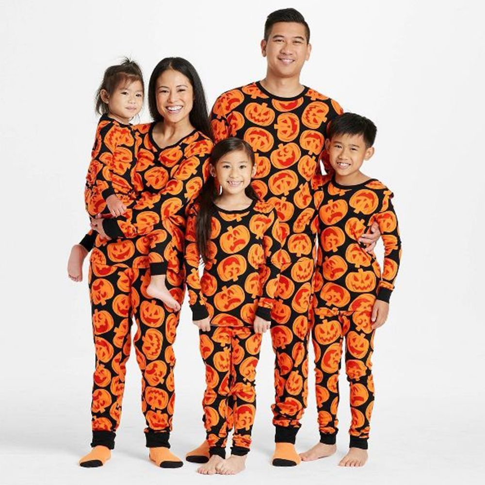 Pumpkins Matching Family Pajama Sets