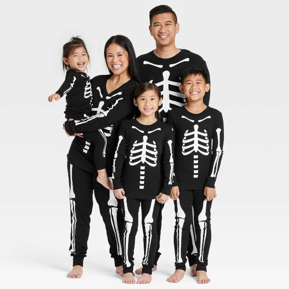 Skeletons Matching Family Pajama Sets