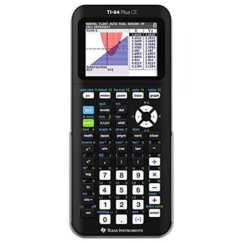 TI-84 Plus CE Color Graphing Calculator