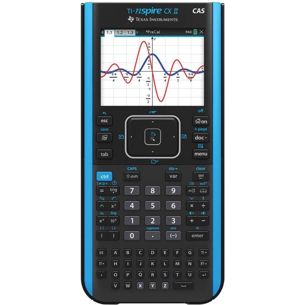 TI-Nspire CX II CAS Color Graphing Calculator