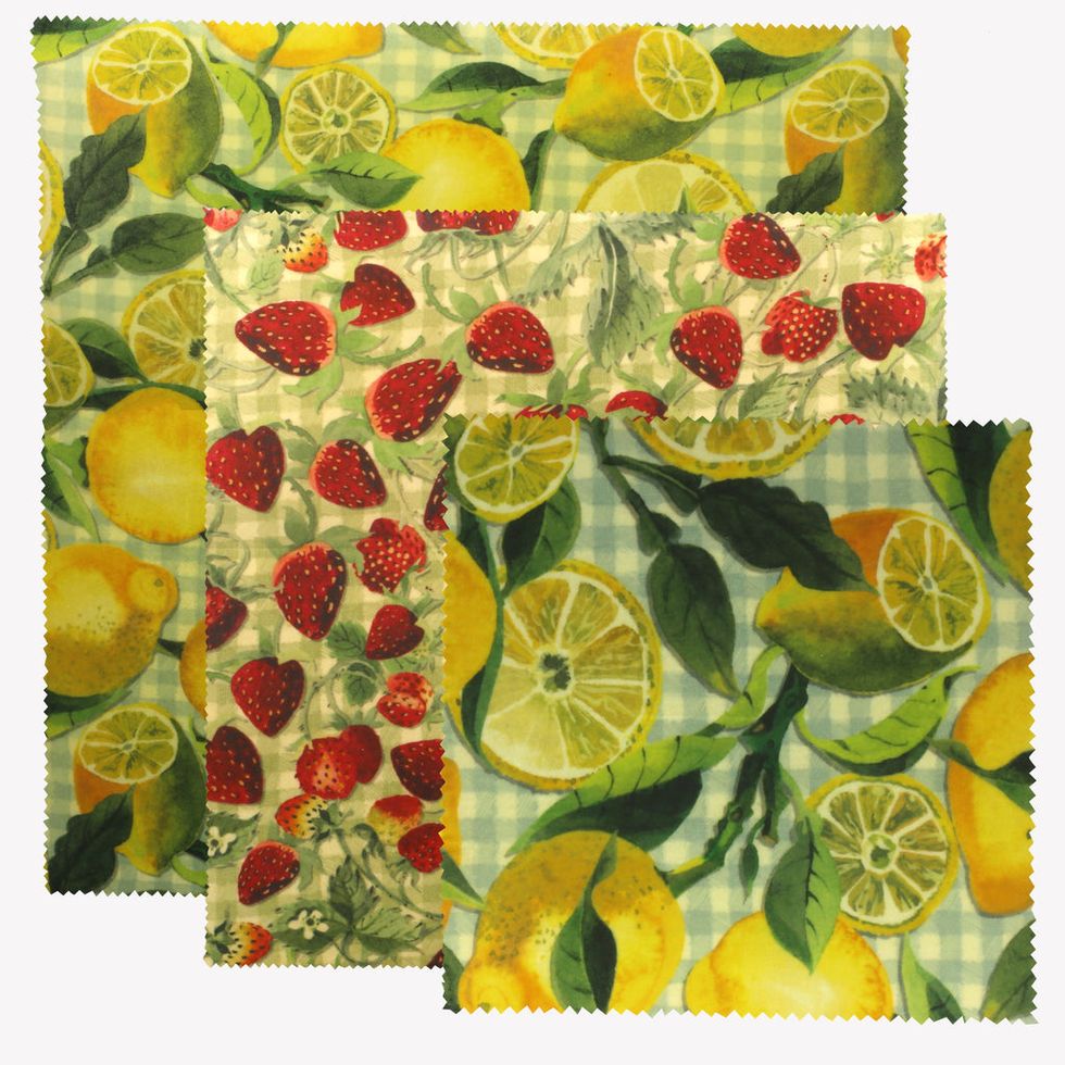 Beeswax Wraps, Pack of 3