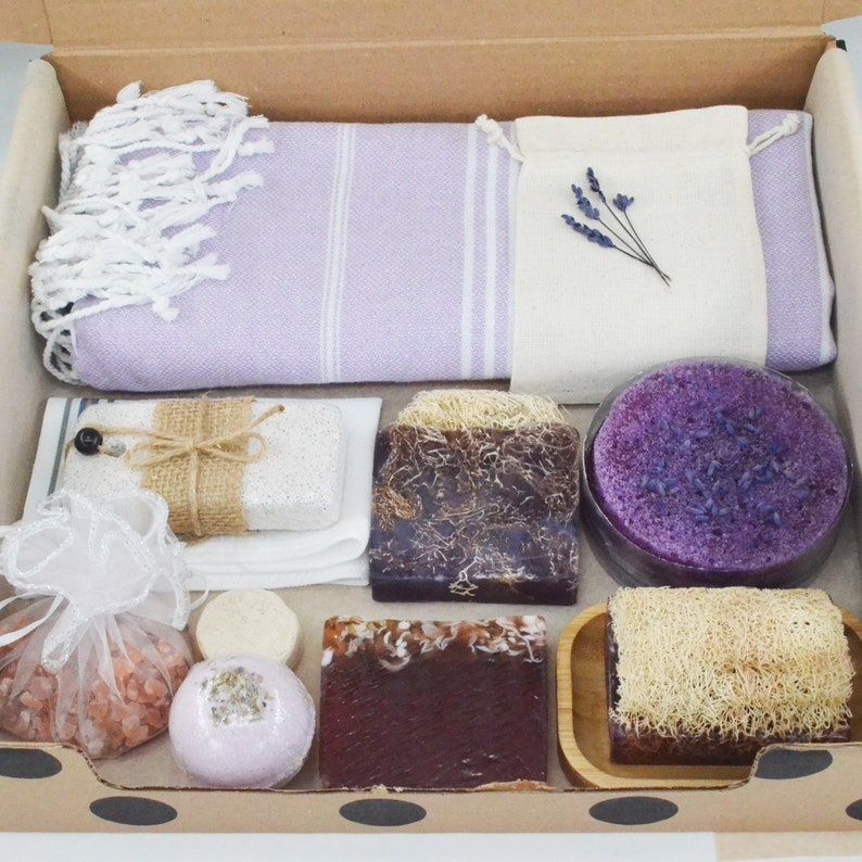 Yoga Gifts Box, Valentines Day Gifts for Her, Natural Yoga Mat