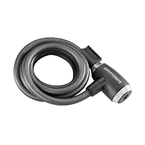 Hama Bicycle Motorbike Bike Combination Spiral Lock Thick Cable Security 120cm Black 