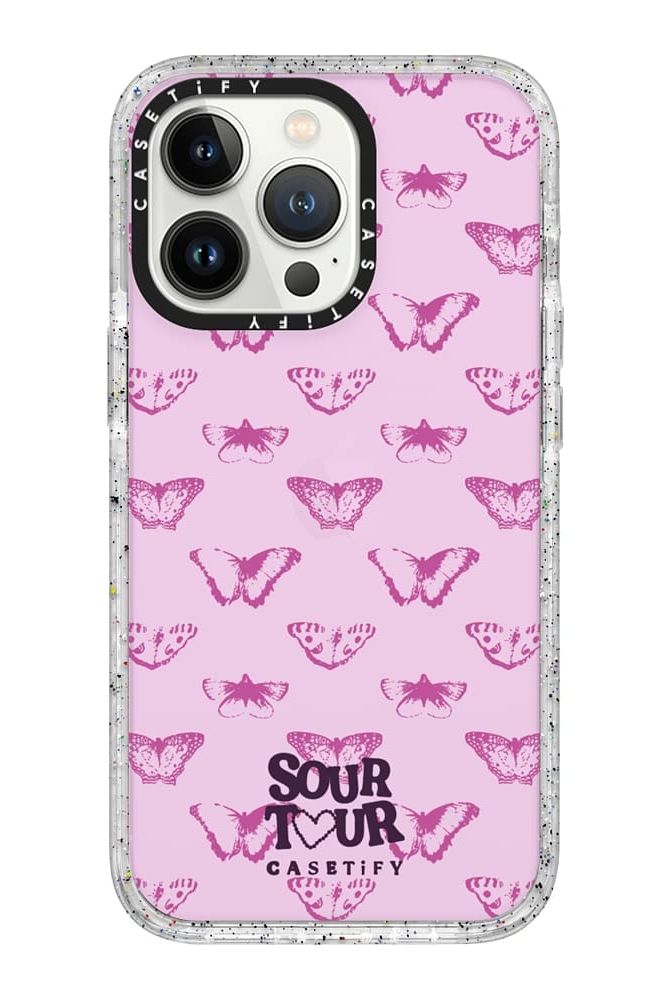 Sour Tour Pink Butterfly Case