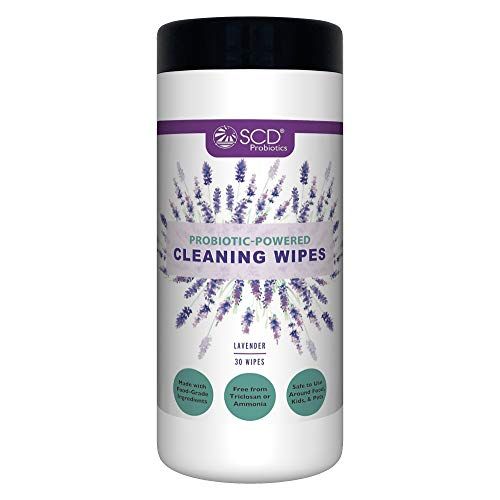 Compostable, Probiotic Cleaning Wipes