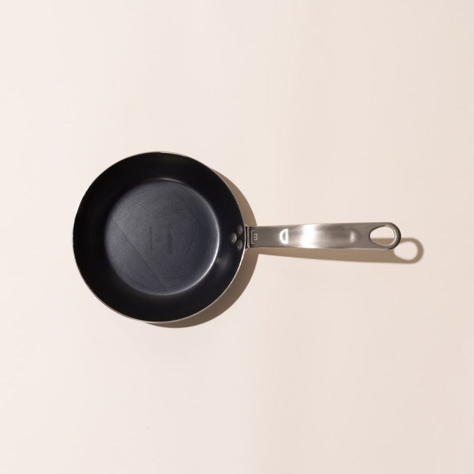 Blue Carbon Steel Frying Pan