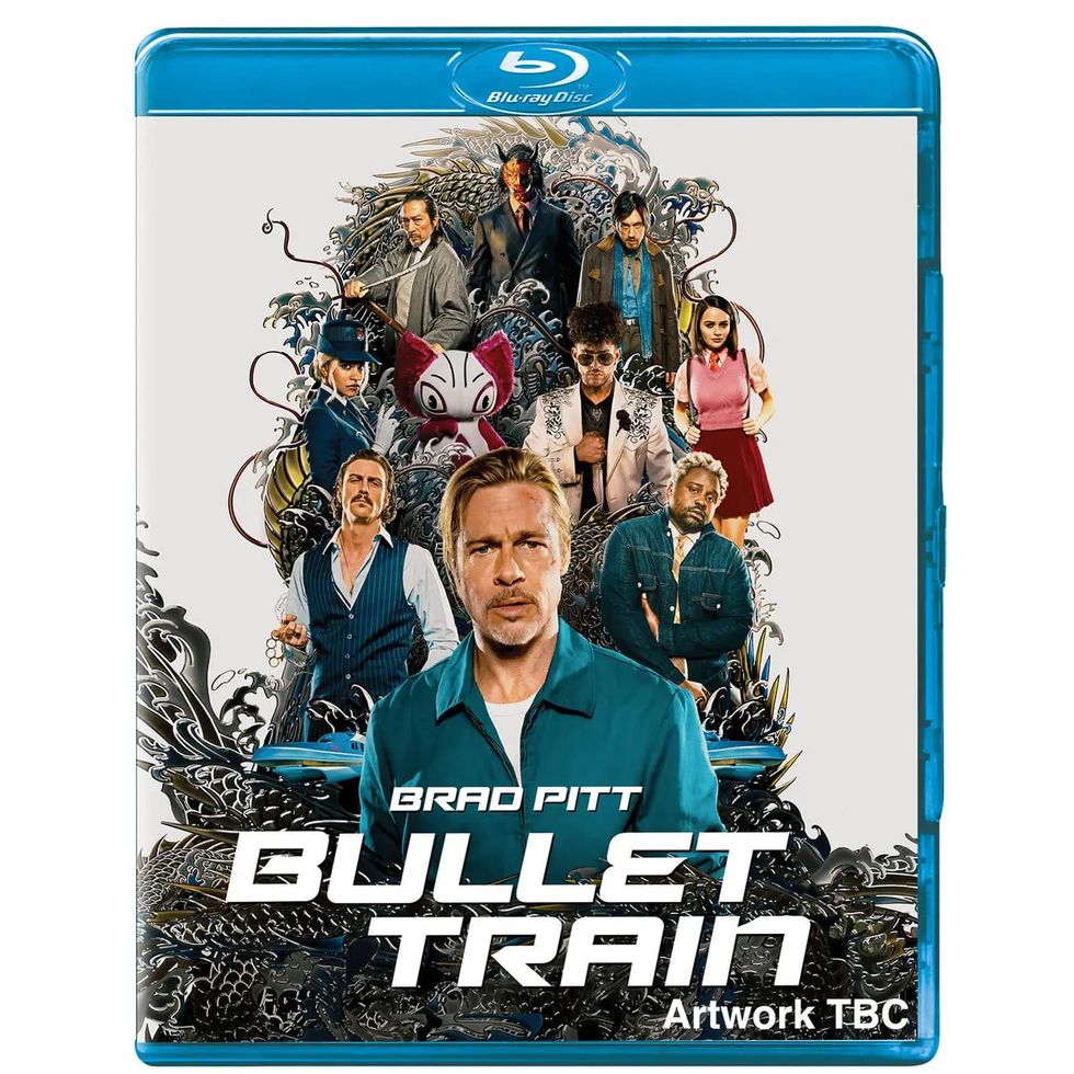 Bullet Train [4K UHD + Blu-ray] : Brad Pitt, Joey King  
