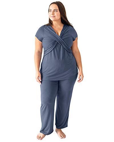 Davy Ultra Soft Maternity & Nursing Pajamas Sleepwear Set