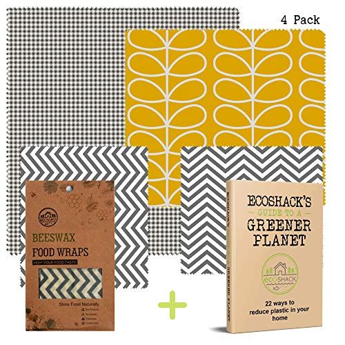 Beeswax Wrap, Pack of 4