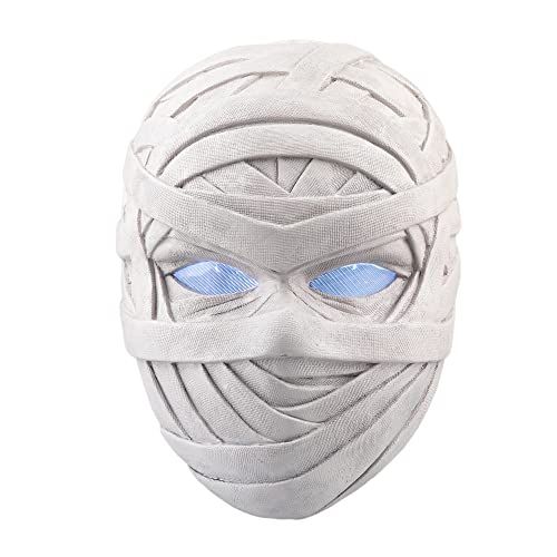 Superhero Helmet with White Eye Light