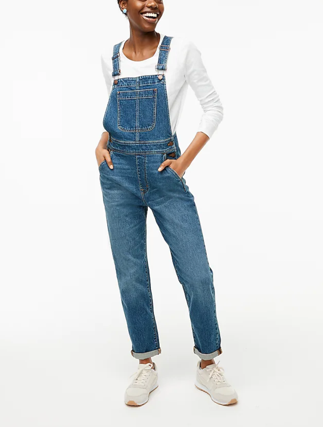 Classic Overalls in All-Day Stretch