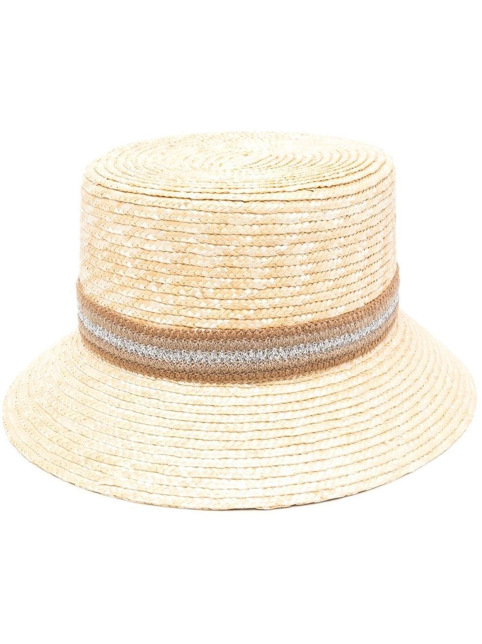 草帽推薦：Eleventy針織裝飾草編漁夫帽