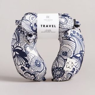 Tinly Summer Bloom Floral Travel Pillow And Eye Mask