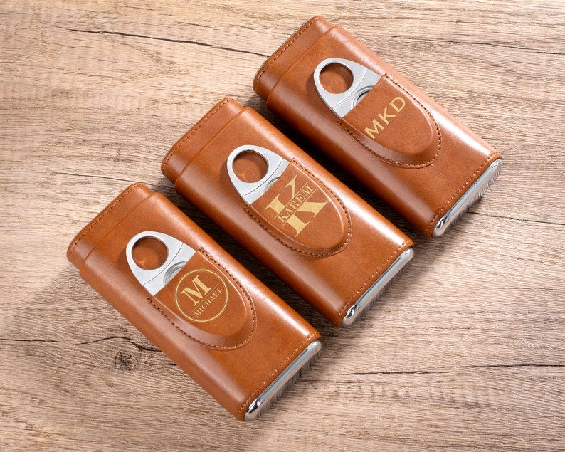 Personalized Cigar Case