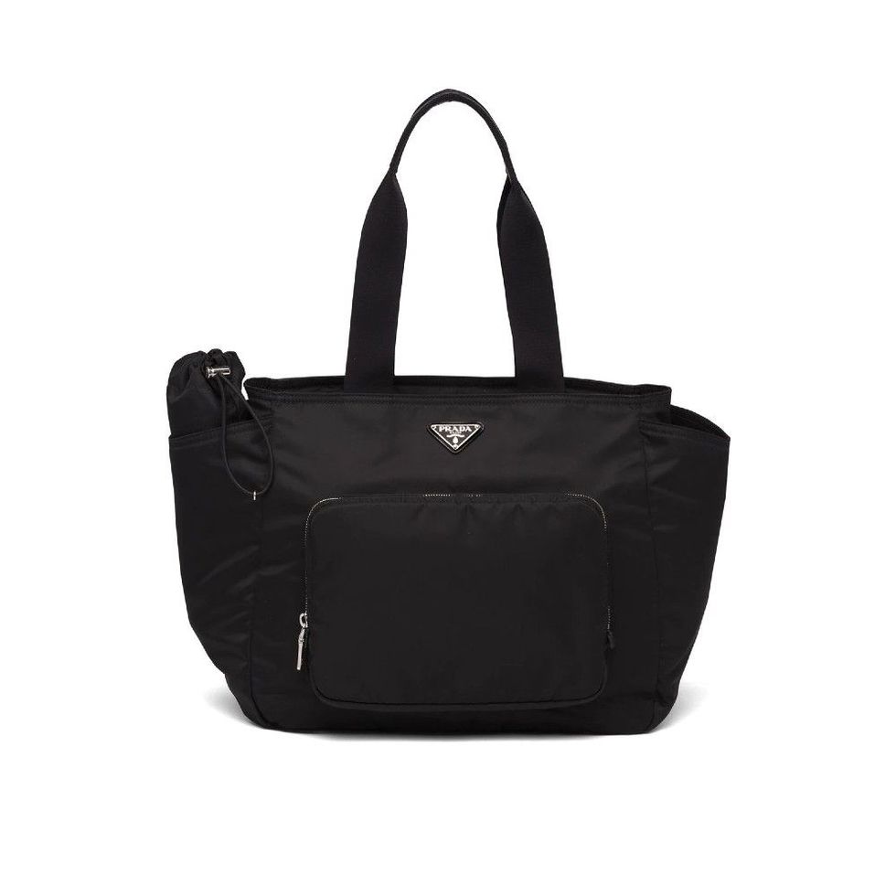 Polyurethane Plain Prada Ladies Bags, Size: H-10 W-12