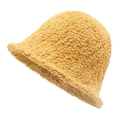 Warm Wool Cloche Hat 