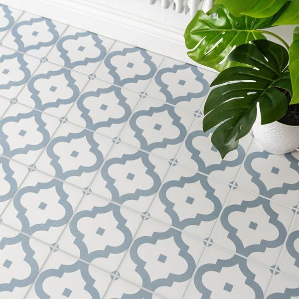 Arabesque Blue Tiles, from £36.95