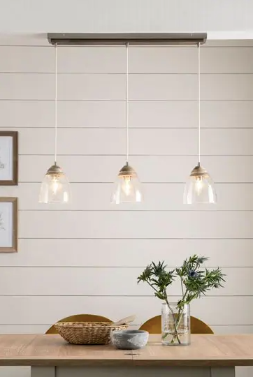 Haywood Linear 3 Light Pendant Ceiling Light