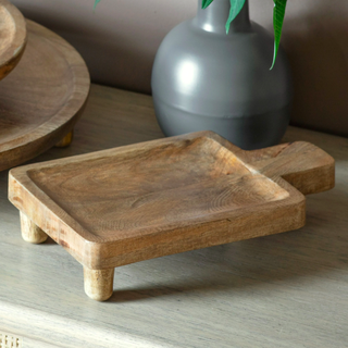 Hadley Mango Wood Serving Tray in Natural