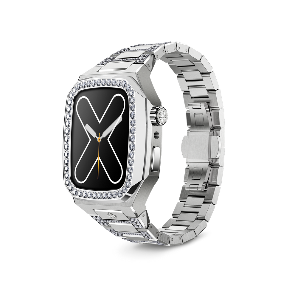 Apple Watch Case / EVD - Iced Silver Apple Watch Case / EVD - Iced Silver