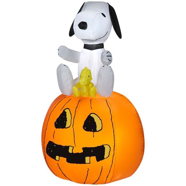 Peanuts Snoopy Jack-o-lantern Inflatable