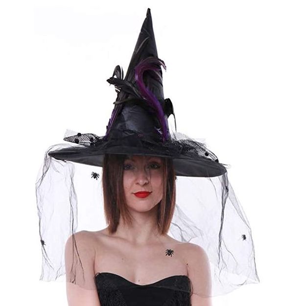 Witch Hat with Veil