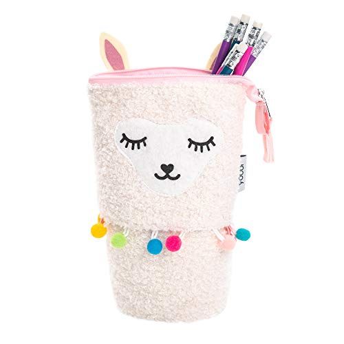 Yoobi Fuzzy Llama Pencil Case 