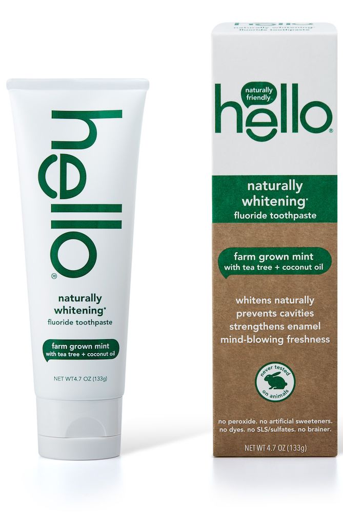 Naturally Whitening Mint Toothpaste