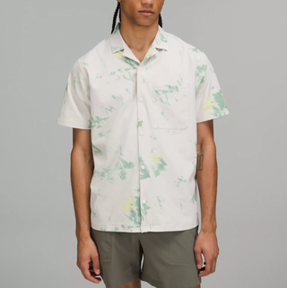 Lululemon Airing Easy Camp Collar Shirt Ventlight Mesh Lululemon Airing Easy Camp Collar Shirt Ventlight Mesh