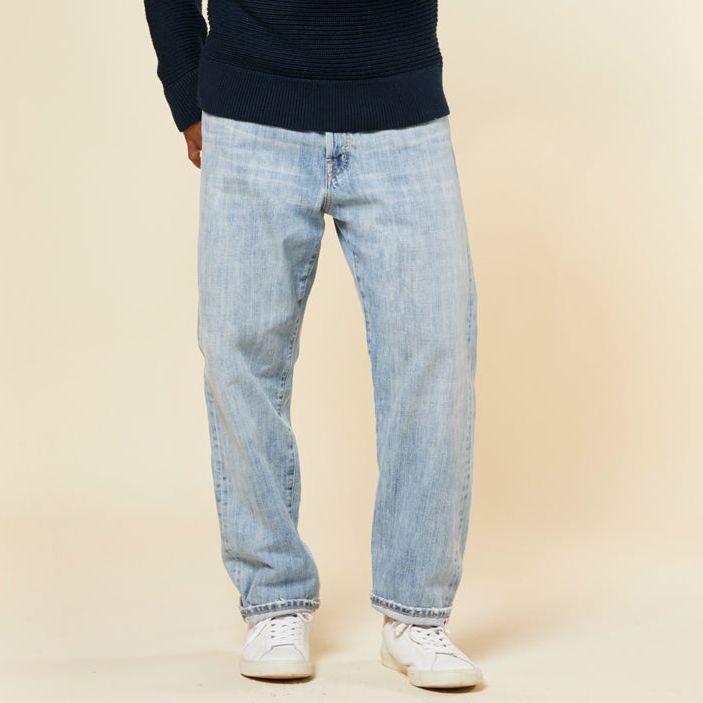 Statesman Straight-Leg Organic Selvedge Jeans 