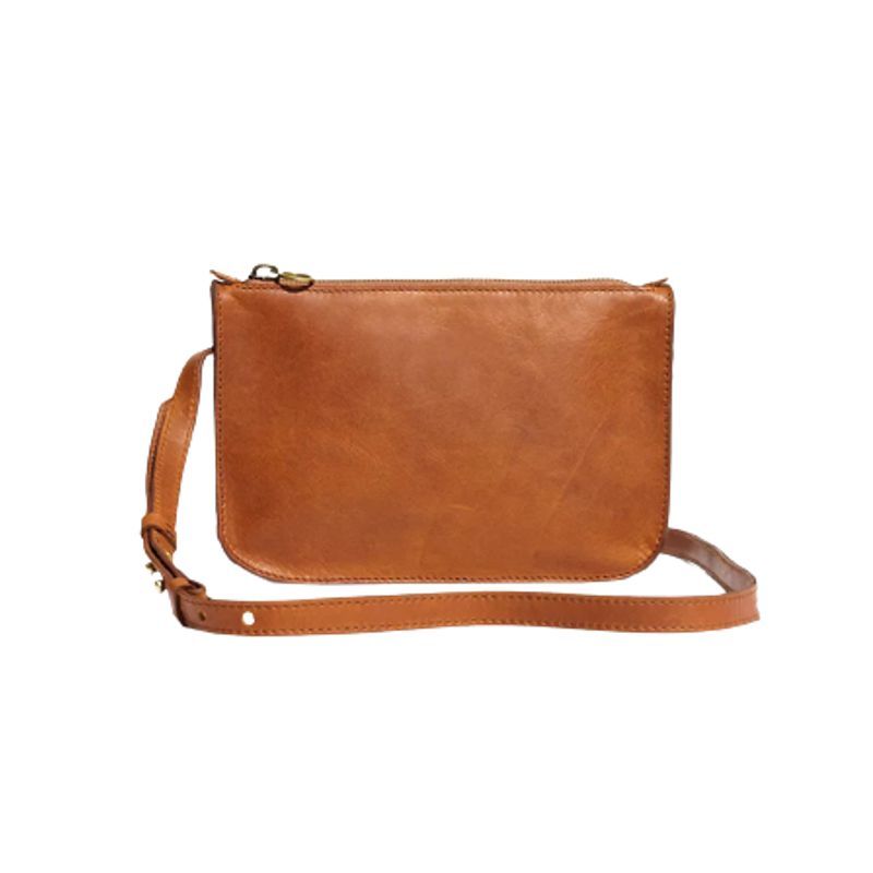 real leather crossbody bag