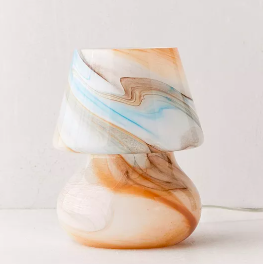 Ansel Marble Glass Table Lamp