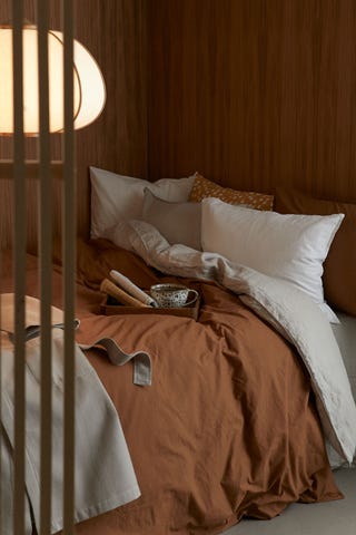 Parure de lit double en coton