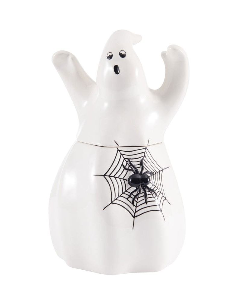 Halloween Hollow Ghost Cookie Jar