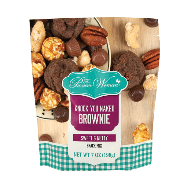 Knock You Naked Brownie Snack Mix