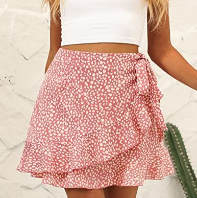 Naggoo Floral Wrap Skirt 