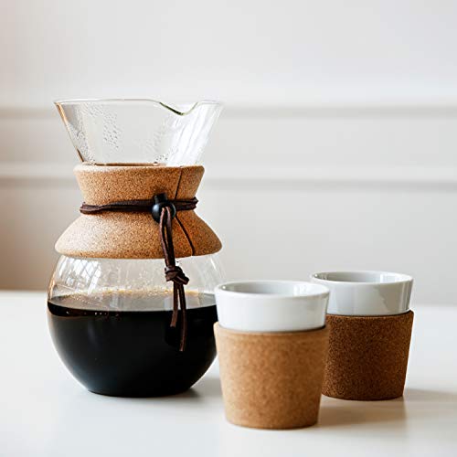 Bodum 10 oz. Porcelain Mug with Cork Sleeve Set