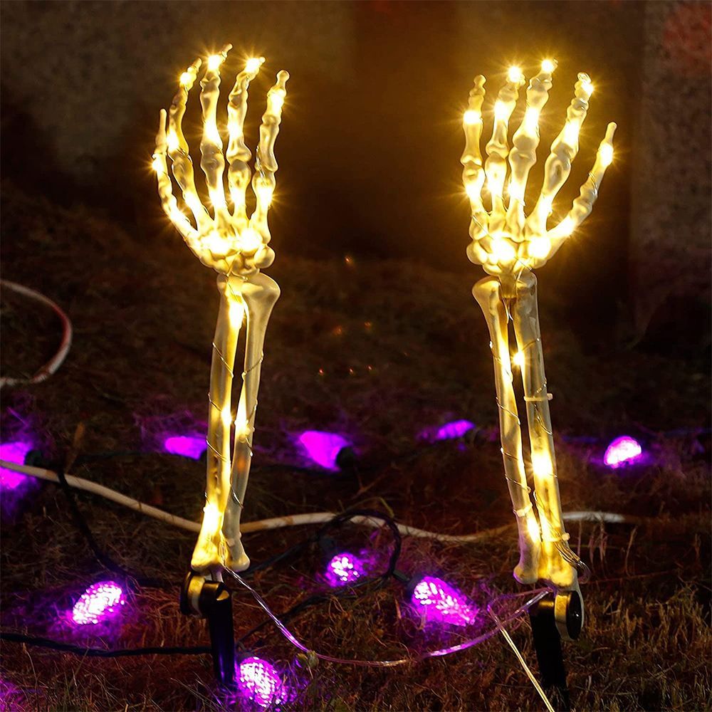 Lighted Skeleton Arms
