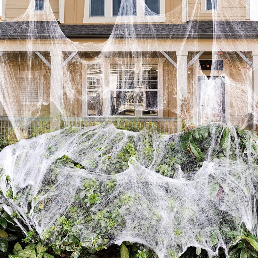1,400-Square-Foot Spider Webs