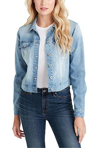 70+ Stylish Outfits With A Jean Jacket x Every Season  Blue jean jacket  outfits, Jacket outfit women, Denim jacket outfit