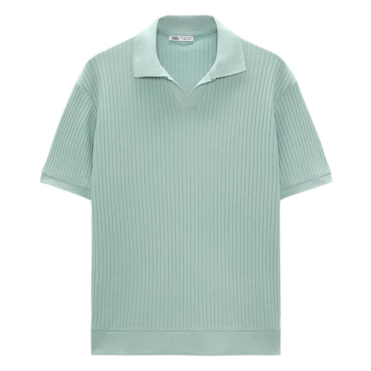 Ribbed polo