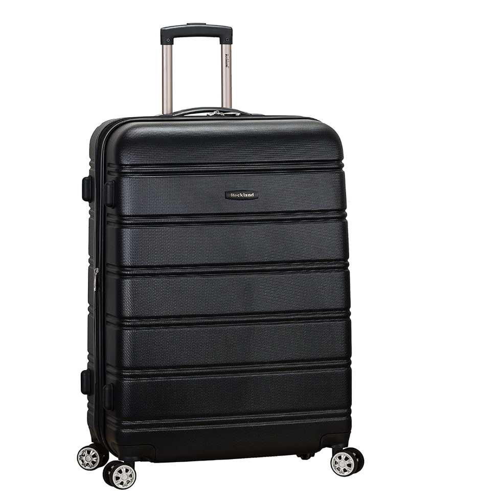 Textured Luggage 2 Spinner Suitcase Set