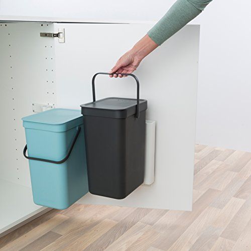 Cubos de basura de reciclaje para espacios reducidos