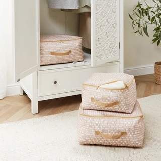 Recycled Fabric Storage Bags