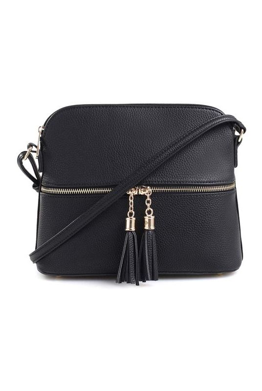 The FashionPuzzle Triple Zip Crossbody Bag Is 20% Off on