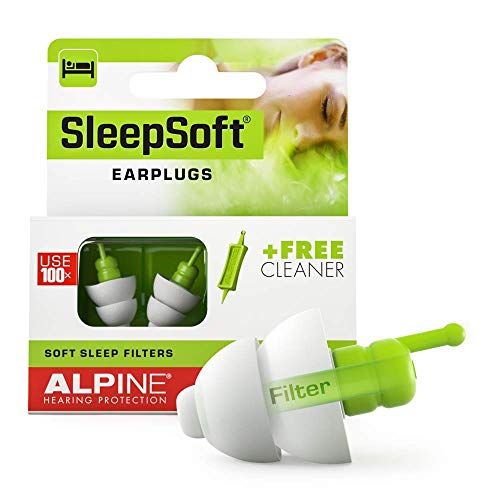 Alpine SleepDeep - Soft Ear Plugs for Sleeping and Chile