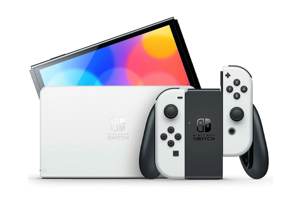 Switch – OLED Model w/ White Joy-Con